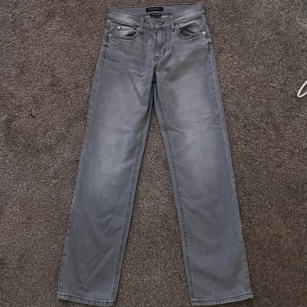 Aeropostale Low Rise Gray Jeans